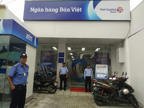 Bảo vệ ngân hàng - Công Ty TNHH Bảo Vệ Lam Phương SK
